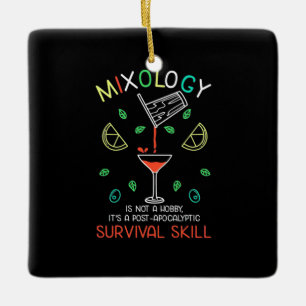Paspoort Bartender Mixoloog Keramisch Ornament