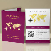 Paspoort naar volwassenheid meisjes 21e verjaardag aankondiging