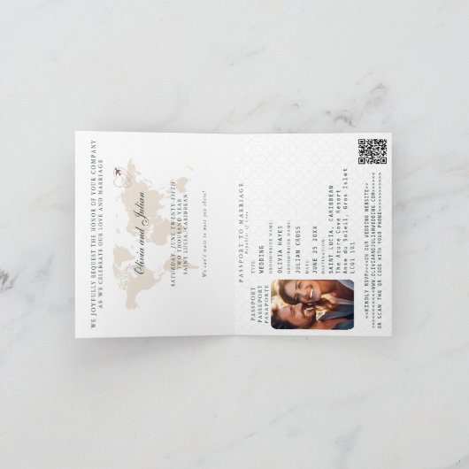 Paspoort St. Lucia Caribbean bestemming bruiloft (Binnen)