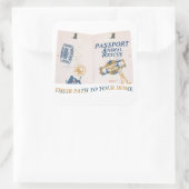 Paspoort Sticker (Tas)