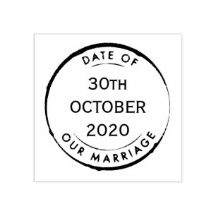 Paspoort Trouwstempel Rubberstempel