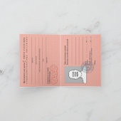 paspoort USSR 1974 Kaart (Binnen)