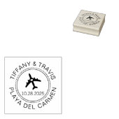 Paspoort Visa Style Travel Theme Destination Event Rubberstempel (Gestempeld)