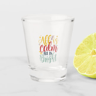 Paspoortcadeau | Alles is kalm en alles is helder Shot Glas