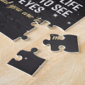 Paspoortcadeau | Naar mijn Hubby waar ik van hou Legpuzzel (Zijkant)