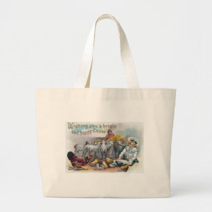 Paspoortjes Vintage Grote Tote Bag