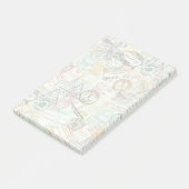 Paspoortstempel Afdrukpost-it notitie Post-it® Notes (Schuin)