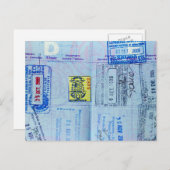 Paspoortzegels Briefkaart (Voorkant / Achterkant)