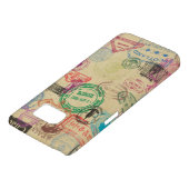 paspoortzegels Samsung Galaxy S7 Hoesje (Onderkant)