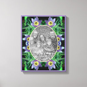 Pasque Bloemen Frame Maak Je Eigen Foto Canvas Afdruk