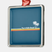 Pass-a-Grille Beach Florida Metalen Ornament (Links)