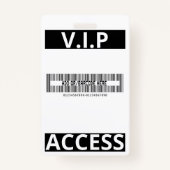 Pass Employee Badge (Achterkant)