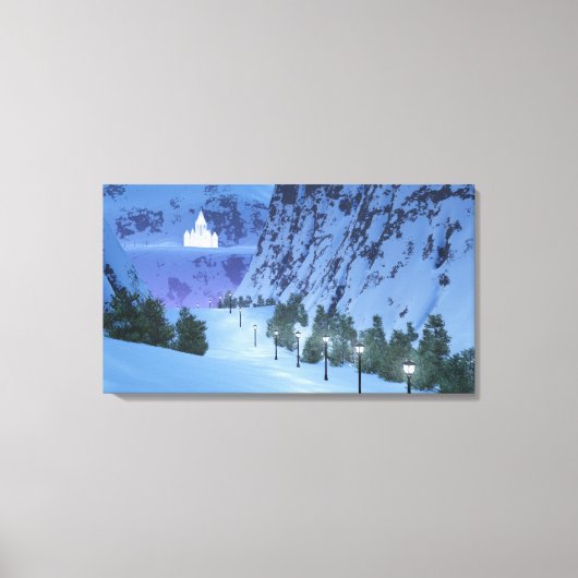 Pass of Light Canvas Print (Voorkant)