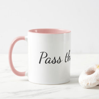 "Pass the witness." Court Reporter Depo Mug Mok