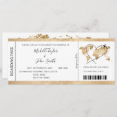 Pass Ticket Gold Plan voor het instappen van een b Kaart (Voorkant / Achterkant)