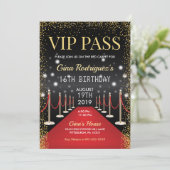 Pass VIP pour invitation avec tapis rouge (Debout devant)