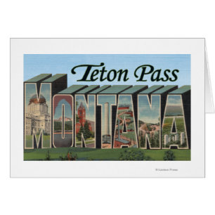 Passage de Teton, Montana