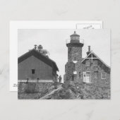 Passage Island Lighthouse Briefkaart (Voorkant / Achterkant)