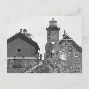 Passage Island Lighthouse Briefkaart