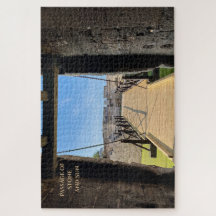 Passage van steen en zon - rustige Ember Puzzels