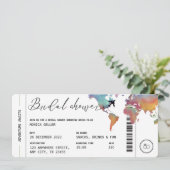 Passagiersreis met Vrijgezellenfeest Kaart (Staand voorkant)