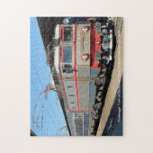 Passagierstrein op het treinstation van Boekarest Legpuzzel (Verticaal)