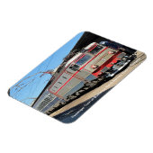 Passagierstrein op het treinstation van Boekarest Magneet (Linkerzijde)