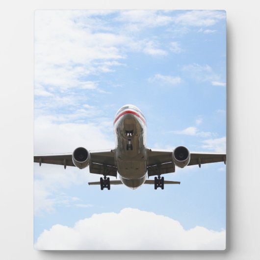 Passagiersvliegtuig Fotoplaat (Voorkant)