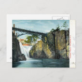 Passaic Herfsten, Paterson NJ 1907  Briefkaart (Voorkant / Achterkant)