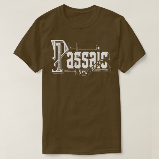  Passaic NJ T-shirt (Design voorkant)