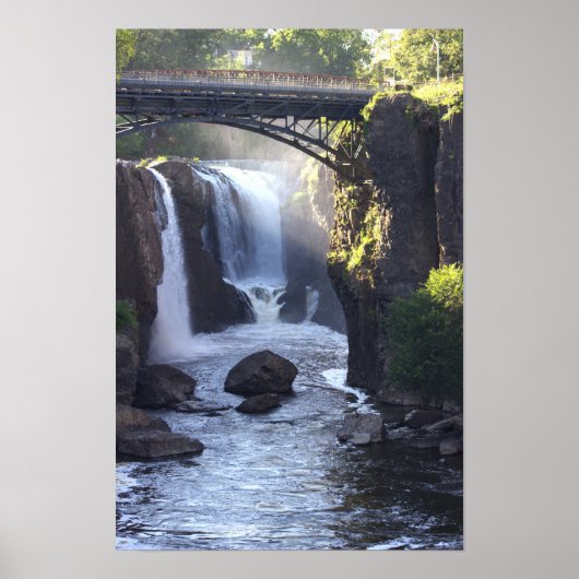 Passaic Watervallen Poster (Voorkant)