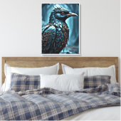 PASSÁRO GUARDIÃO CANVAS AFDRUK (Insitu (Slaapkamer))