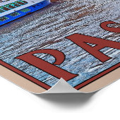 Passau - Donau Waterfront Poster (Hoek)