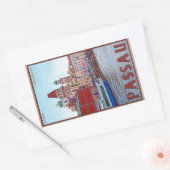 Passau - Donau Waterfront Rechthoekige Sticker (Envelop)