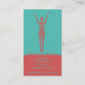 Passe Carte de visite 10 de Yoga (Dos)