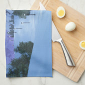 Passe de la serviette de cuisine légère (Quart Plié)