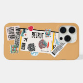 PASSE D'EMBARQUEMENT DE BEYROUTH LIBANON (Verso Horizontal)