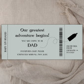 Passe D'Embarquement Faire-part De Grossesse Pour 