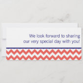 Passe d'embarquement Linen Faire-part de mariage C (Dos)