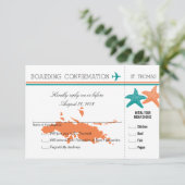 Passe d'embarquement RSVP à St Thomas (Debout devant)