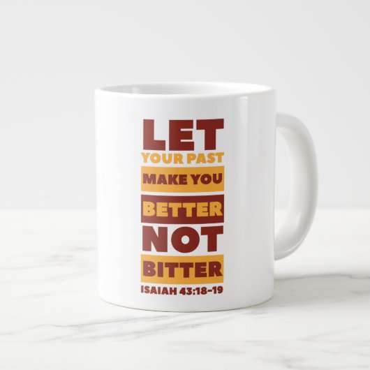 Passé Jumbo Mug (Devant droit)