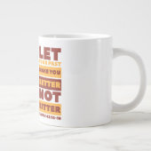 Passé Jumbo Mug (Droite)