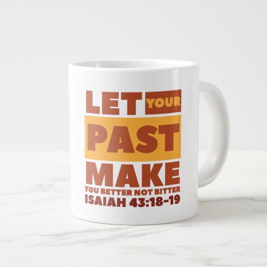 Passé Jumbo Mug (Devant droit)