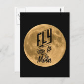 Passe-moi à la carte postale de la Lune (Devant / Derrière)