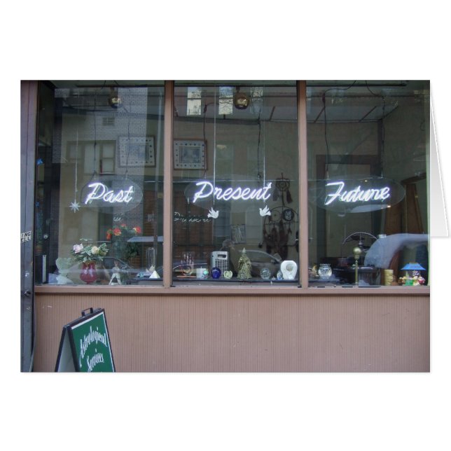 Passé, présent, futur 5x7 (Devant horizontal)