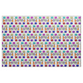Passe-temps tricotant la conception de tissu (Fat Quarter)