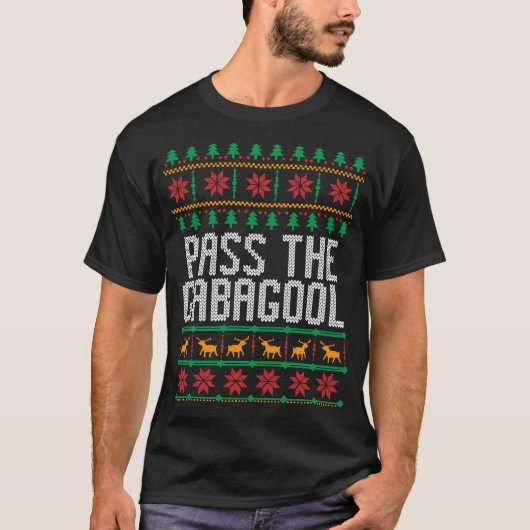 Passeer de Gabagool Kersttrui Gabagool T-shirt (Voorkant)