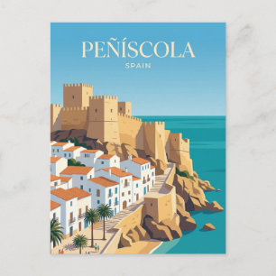 Passeig de la Drassana Spanje Briefkaart