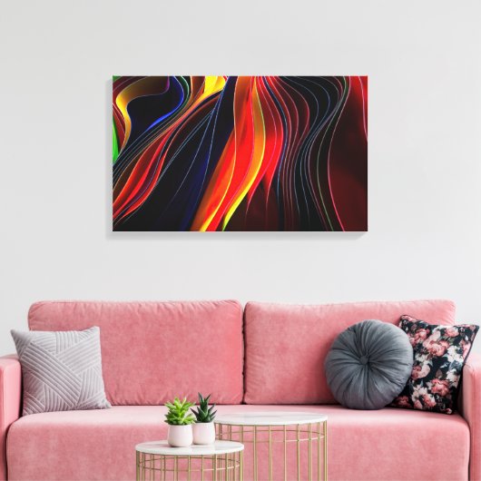 Passel Canvas Afdruk (Insitu (Woonkamer))