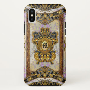 Passementerie Madeline Elegant Chic Monogram iPhone XS Hoesje